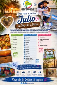 Vacaciones de julio, Paso de la Patria te espera